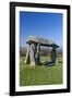 Pentre Ifan Burial Chamber, Preseli Hills, Pembrokeshire, Wales, United Kingdom, Europe-Billy Stock-Framed Photographic Print