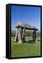 Pentre Ifan Burial Chamber, Preseli Hills, Pembrokeshire, Wales, United Kingdom, Europe-Billy Stock-Framed Stretched Canvas