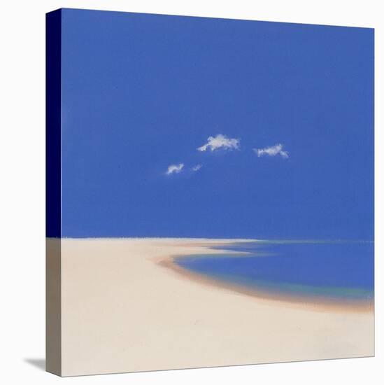 Penwith Beach-John Miller-Stretched Canvas