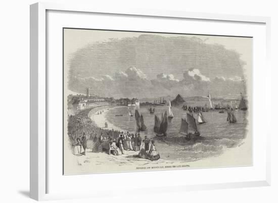 Penzance and Mount's Bay, During the Late Regatta-null-Framed Giclee Print