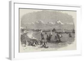 Penzance and Mount's Bay, During the Late Regatta-null-Framed Giclee Print