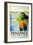 Penzance in the Cornish Riviera, c.1935-Frank Sherwin-Framed Giclee Print