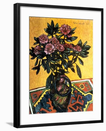 Peonies, 1906-Pierre Paul Girieud-Framed Giclee Print