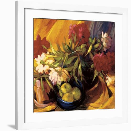 Peonies and Apples-Philip Craig-Framed Giclee Print