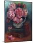 Peonies and Books,  oil on canvas-Lee Campbell-Mounted Giclee Print