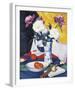 Peonies and Fruit-Samuel John Peploe-Framed Art Print