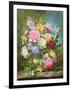 Peonies and Mixed Flowers-Albert Williams-Framed Giclee Print