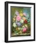 Peonies and Mixed Flowers-Albert Williams-Framed Giclee Print