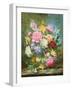 Peonies and Mixed Flowers-Albert Williams-Framed Giclee Print