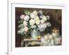 Peonies and Peaches-Pat Moran-Framed Giclee Print