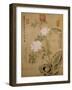 Peonies and Rock, Summer of Quisi Year of the Guangxu Era-Cixi-Framed Giclee Print