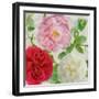 Peonies and Roses III-Cora Niele-Framed Giclee Print