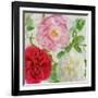 Peonies and Roses III-Cora Niele-Framed Giclee Print