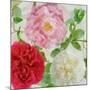 Peonies and Roses III-Cora Niele-Mounted Giclee Print