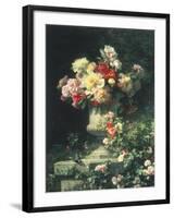 Peonies and Roses-Madeleine Lemaire-Framed Giclee Print