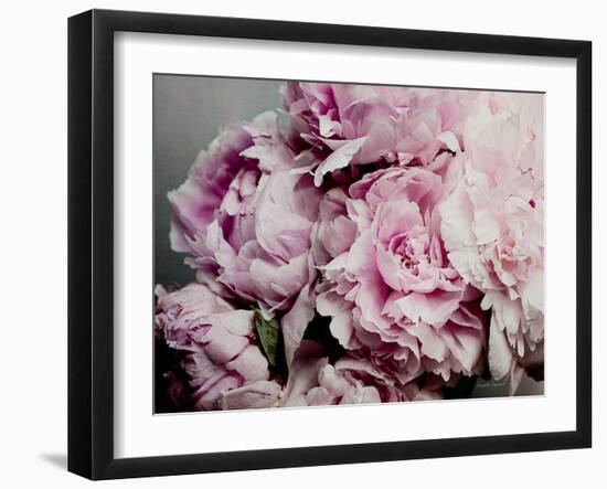 Peonies Galore II-Elizabeth Urquhart-Framed Photo