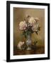 Peonies in a Blue and White Vase-Albert Williams-Framed Giclee Print