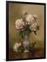 Peonies in a Blue and White Vase-Albert Williams-Framed Giclee Print