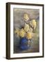 Peonies in a Blue Vase-Rose Maynard Barton-Framed Giclee Print