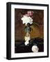 Peonies in a Bottle, 1864-Edouard Manet-Framed Premium Giclee Print