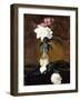 Peonies in a Bottle, 1864-Edouard Manet-Framed Giclee Print
