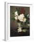 Peonies in a Vase-Edouard Manet-Framed Art Print