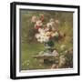 Peonies in a Wild Garden (detail)-Louis-Marie Lemaire-Framed Giclee Print