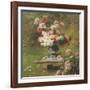 Peonies in a Wild Garden (detail)-Louis-Marie Lemaire-Framed Giclee Print