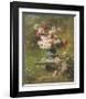 Peonies in a Wild Garden-Louis Marie Lemaire-Framed Premium Giclee Print