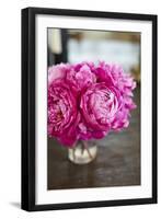 Peonies in Vase-Karyn Millet-Framed Photographic Print