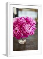 Peonies in Vase-Karyn Millet-Framed Photographic Print