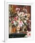 Peonies, Lilacs and Tulips-Pierre-Auguste Renoir-Framed Art Print