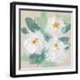 Peonies on Cream II-Chris Paschke-Framed Art Print