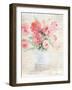 Peonies on Wood-Lanie Loreth-Framed Art Print