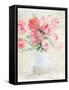 Peonies on Wood-Lanie Loreth-Framed Stretched Canvas