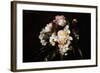 Peonies, White Carnations and Roses, 1874-Ignace Henri Jean Fantin-Latour-Framed Giclee Print