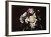 Peonies, White Carnations and Roses, 1874-Henri Fantin-Latour-Framed Giclee Print