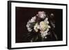 Peonies, White Carnations and Roses, 1874-Henri Fantin-Latour-Framed Giclee Print