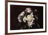 Peonies, White Carnations and Roses, 1874-Henri Fantin-Latour-Framed Giclee Print