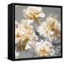 Peonies Yellow I-Shawna Sullivan-Framed Stretched Canvas