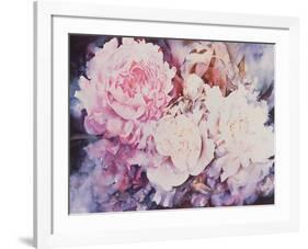 Peonies-David Maddern-Framed Art Print