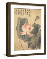 Peonies-Yun Shouping-Framed Giclee Print