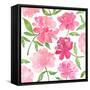 Peonies-Elizabeth Rider-Framed Stretched Canvas