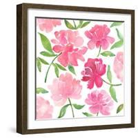 Peonies-Elizabeth Rider-Framed Giclee Print