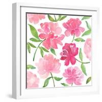 Peonies-Elizabeth Rider-Framed Giclee Print