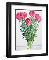 Peonies-Christopher Ryland-Framed Premium Giclee Print