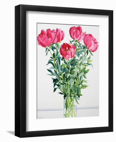 Peonies-Christopher Ryland-Framed Premium Giclee Print