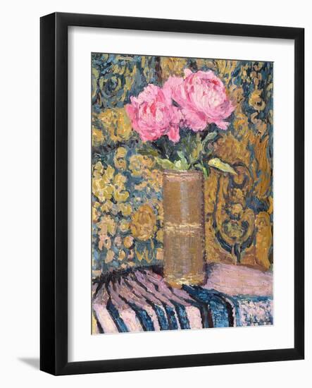 Peonies-Henri Martin-Framed Giclee Print