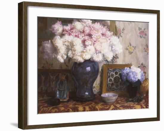 Peonies-Mary E. Wheeler-Framed Giclee Print