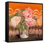 Peonies.-null-Framed Stretched Canvas